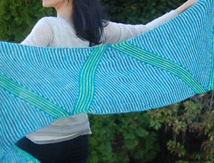 Jagged Little Shawl