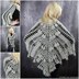 Crochet Pattern Triangle Shawl BioTronik #6 | Autumn Crochet Shawl | Alpaca Wrap PDF