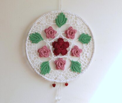 Ring of Roses Sun Catcher