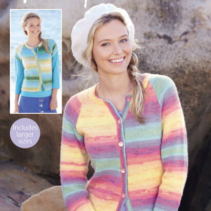 Cardigans in Hayfield Spirit DK - 8115 - Downloadable PDF