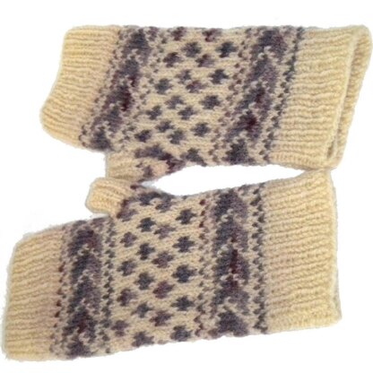 Chevron Wrist Warmers