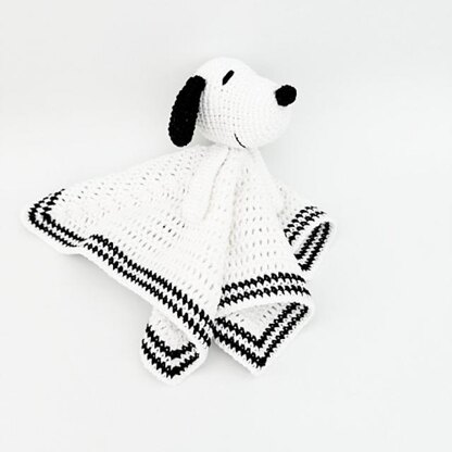 Snoopy lovey blanket