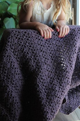 Heather Baby Blanket