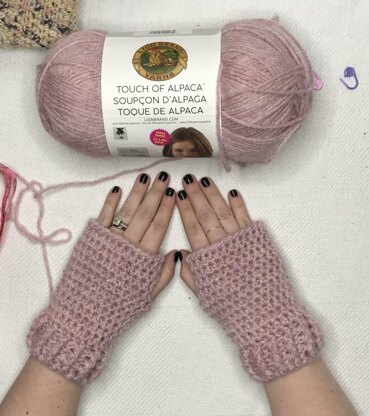 Beginner Fingerless Gloves