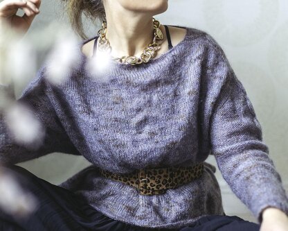 Mohair Silk Lace Sweater: The Kiez Sweater