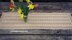 Maytime Table Runner Written Pattern