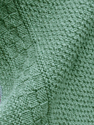 Capron Blanket in Berroco Remix Aran PDF (Free).