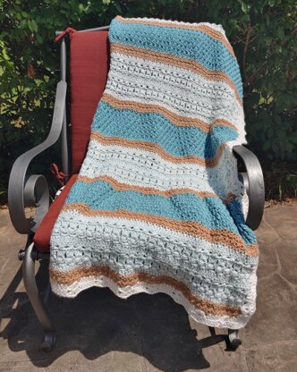 Washed by the Sea Afghan