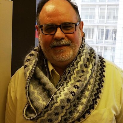 Bogus Bohus Cowl - knitting pattern