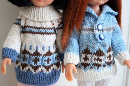 12 inch Doll Pullover
