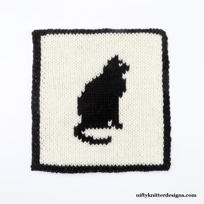 Serene Cat Potholder