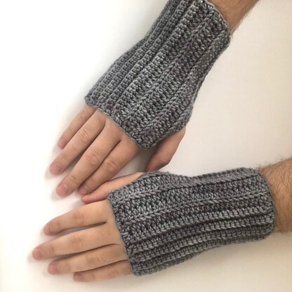 Modern Ribbed Hand Warmers