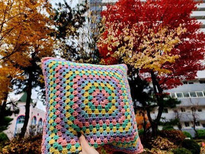 Carnivale  Granny Cushion