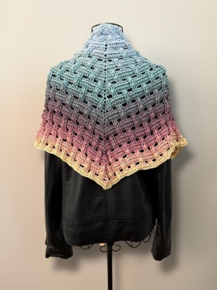 Triangular Scarf "Diopatra"