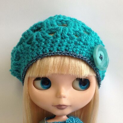 Blythe crochet beret - 3 sizes