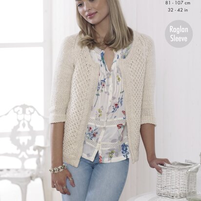 Sweater & Jacket in King Cole Chunky - 4895 - Downloadable PDF