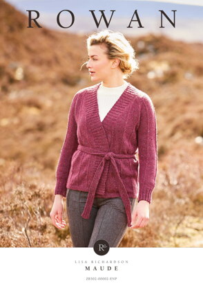 Maude Cardigan in Rowan Felted Tweed DK - Downloadable PDF