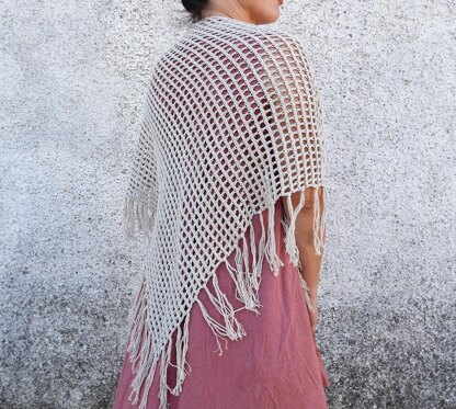 Barley seed shawl