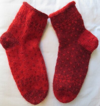 Raspberry Socks