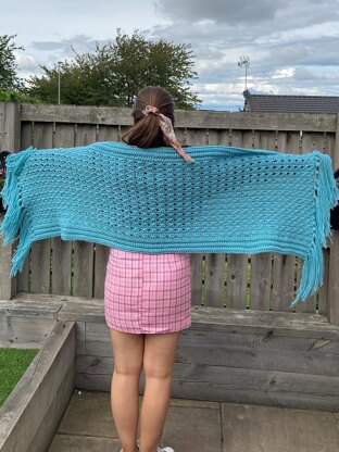 Tempest Wave Pocket Shawlwl