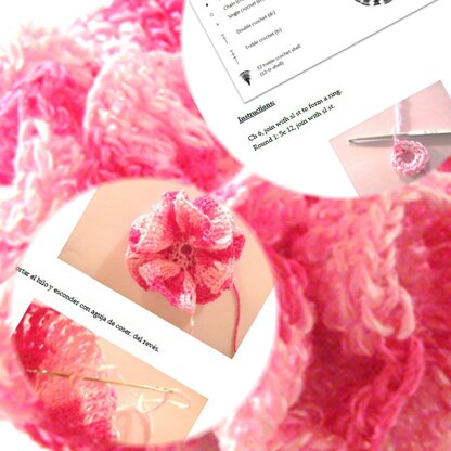 Red Rose crochet pattern