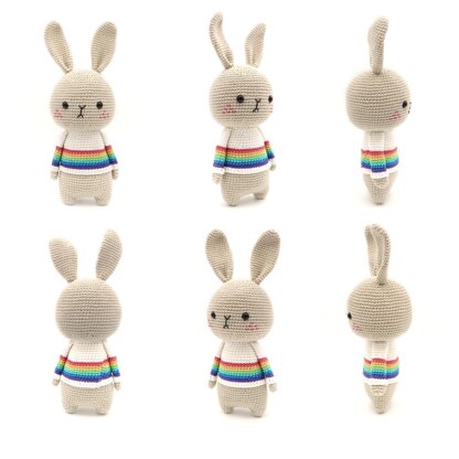 Just Dutch Keychain Miffy Rainbow