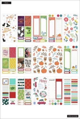 Happy Memory Keeping Sticker Value Pack - A Year Of Memories, 432/Pkg