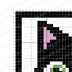 Halloween Black Cat Pillow C2C