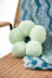 Flower Pillow in Lion Brand Baby Soft - M23075 BS - Downloadable PDF