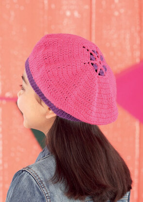 Berets and Helmets in Sirdar Snuggly 4 Ply 50g - 4474 - Downloadable PDF