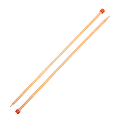KnitPro Basix Beech Single Pointed Needle 25cm (10in)