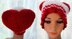 Woven Heart Slouch Hat