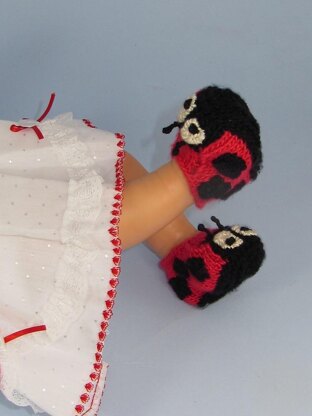 Baby Ladybird (Ladybug) Booties