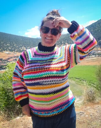 Mrs G's No Sew Sweater