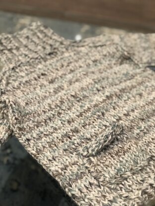 pullover (modified for child with turtle neck)