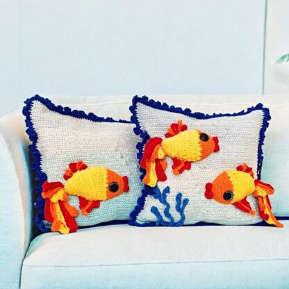 Goldfish Pillowcase 3D effect