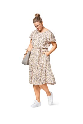 Burda Style Women's Summer Dress B6449 - Paper Pattern, Size 18-28