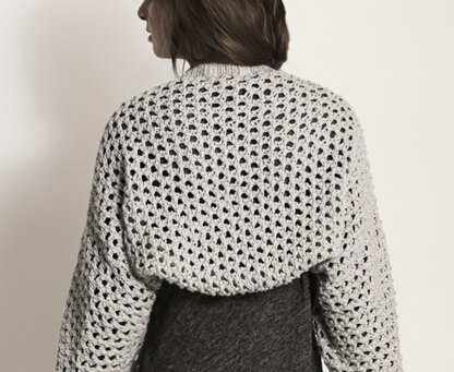 Royalton Bolero in Blue Sky Fibers Worsted Cotton - 20165 PDF