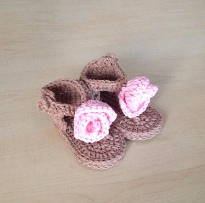 Baby Sandals & Headband Set N 202