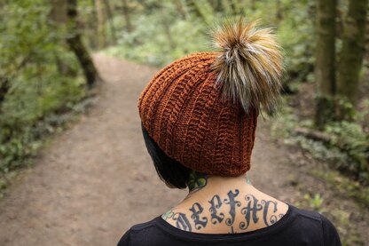 Subtle Pumpkin Beanie