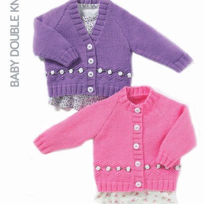 Cardigans in Hayfield Baby DK - 4427 - Downloadable PDF