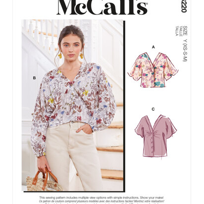 McCall's M7892 Misses' Tops and Dresses