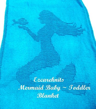 Mermaid Baby & Toddler Blanket