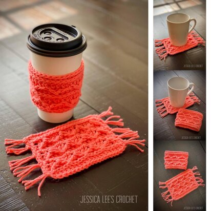 On-the-Fly Mug Rug and Cup Cozy