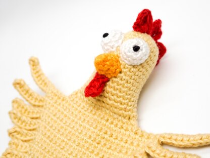 Chicken Bookmark Crochet Pattern