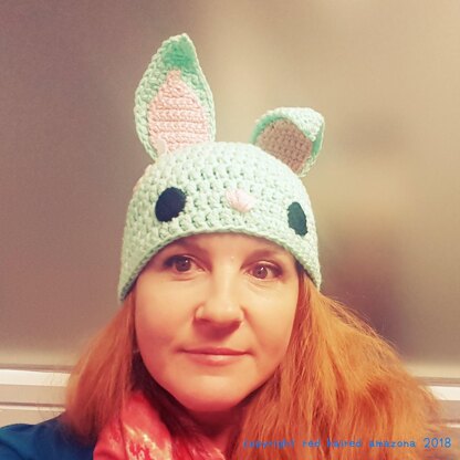 Louise Inspired Bunny Hat: Crochet pattern