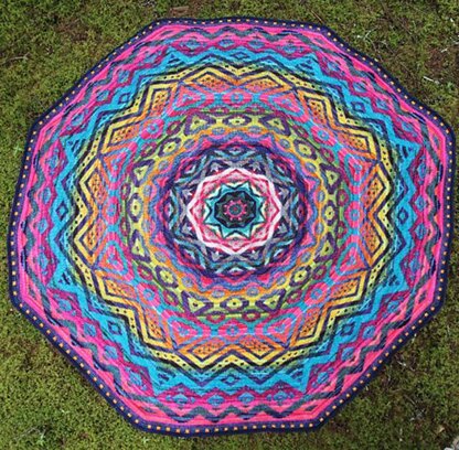 Mardi Gras DK Blanket