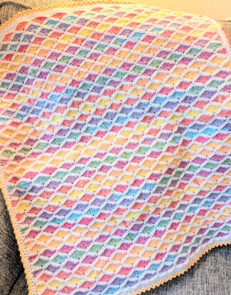 Fanfare Blanket Crochet Pattern