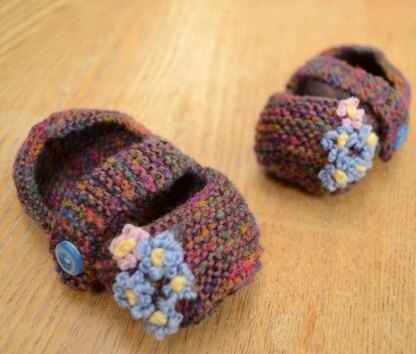 Baby Button Shoes