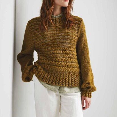 Dunbar Sweater in Erika Knight Wild Wool - 72001105 - Downloadable PDF